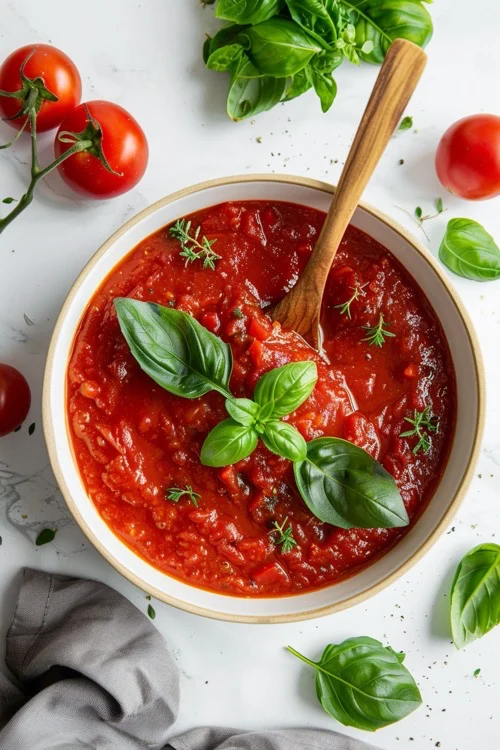 elaboracion salsa de tomate para pizza