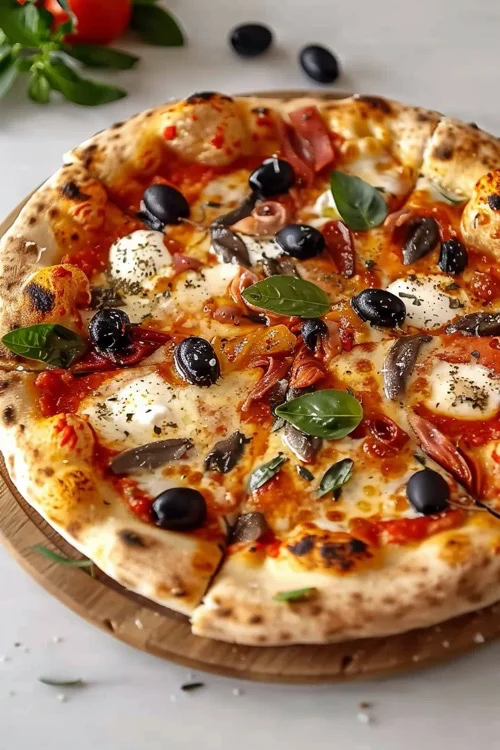 elaboracion pizza siciliana