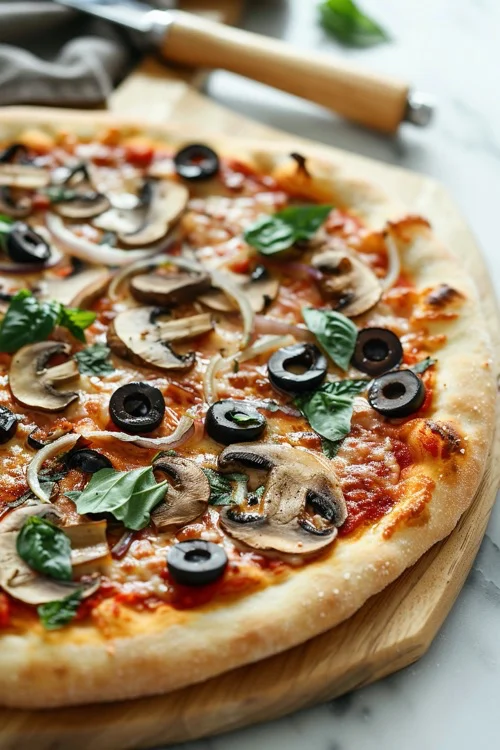 elaboracion pizza vegana