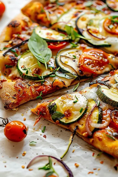 elaboracion pizza vegetal