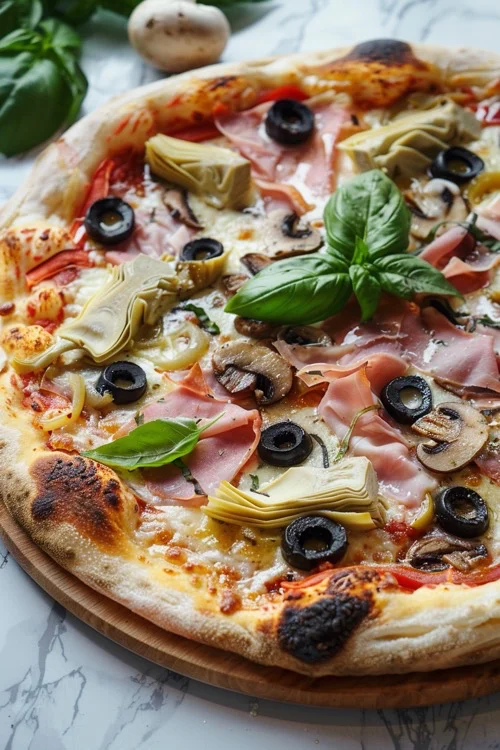 Pizza caprichosa: receta italiana