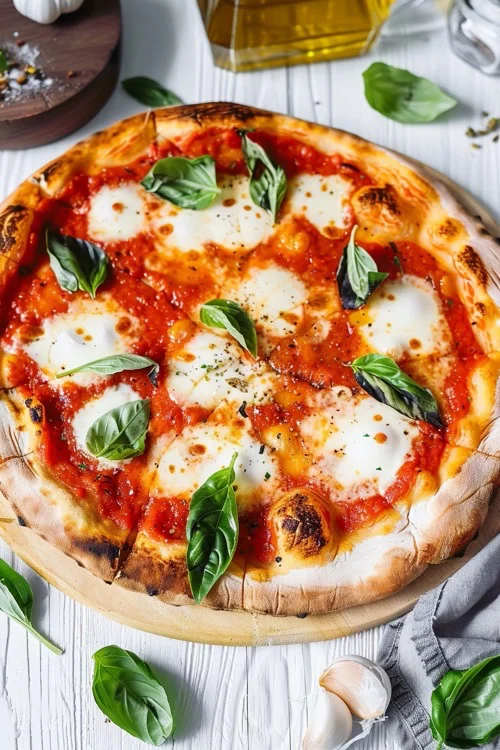 Pizza margarita: ingredientes y preparación